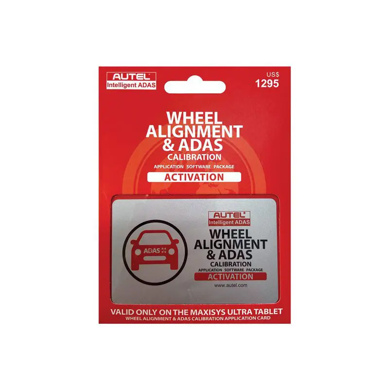 MSULTRA ADAS Wheel Alignment Upgrade Card