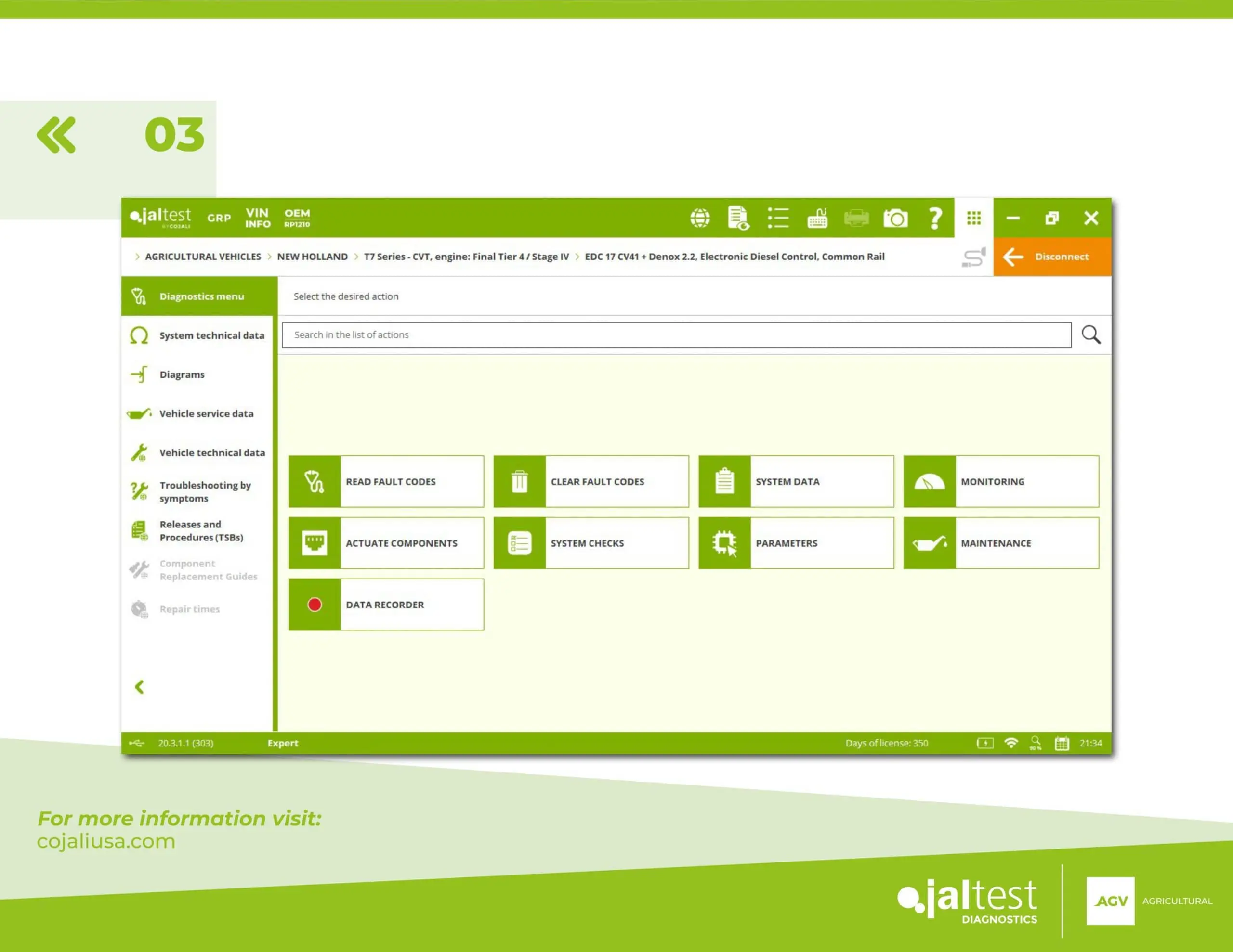 Jaltest AGV Brochure