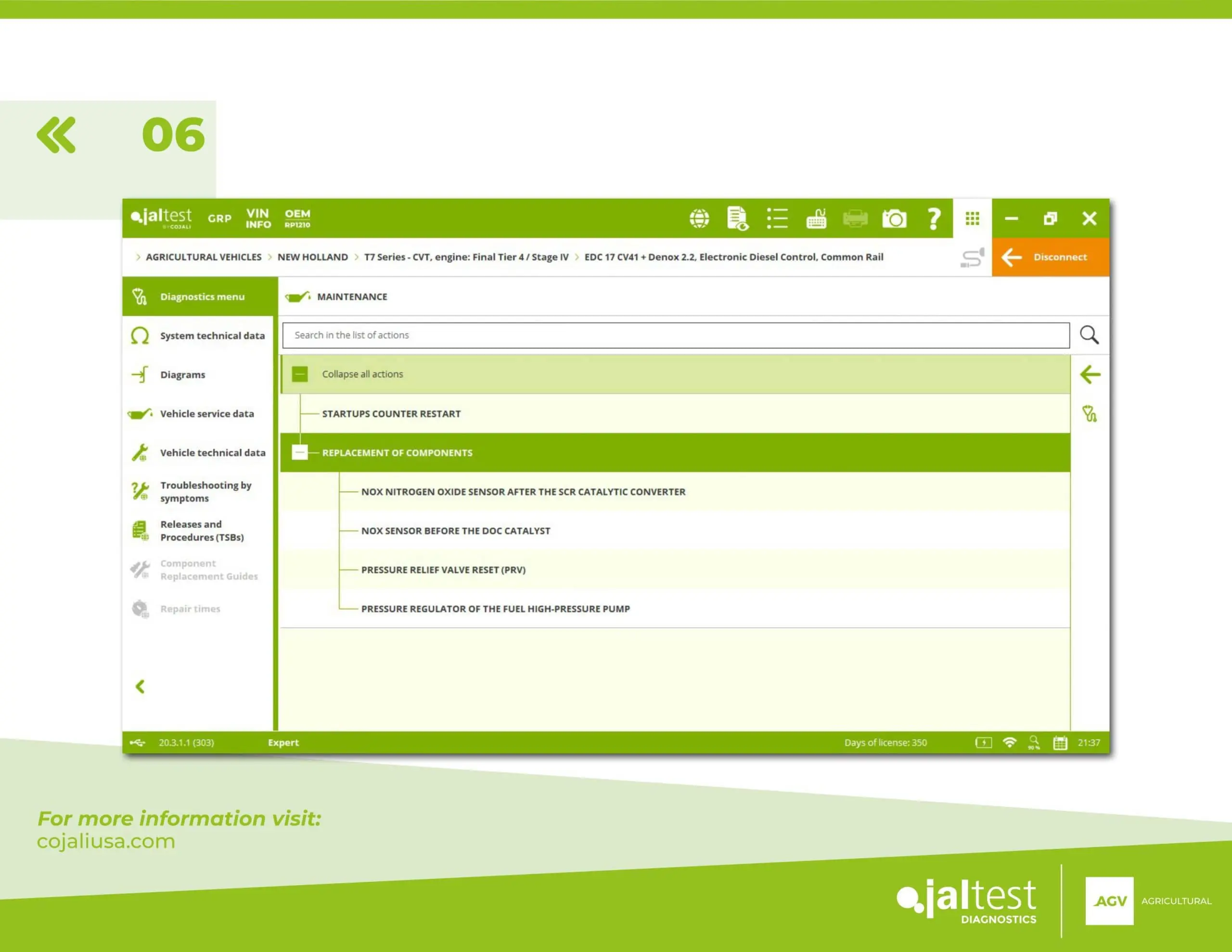 Jaltest AGV Brochure