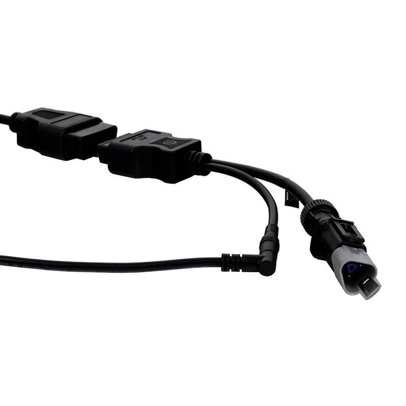 Hyster & Yale diagnostics cable with port