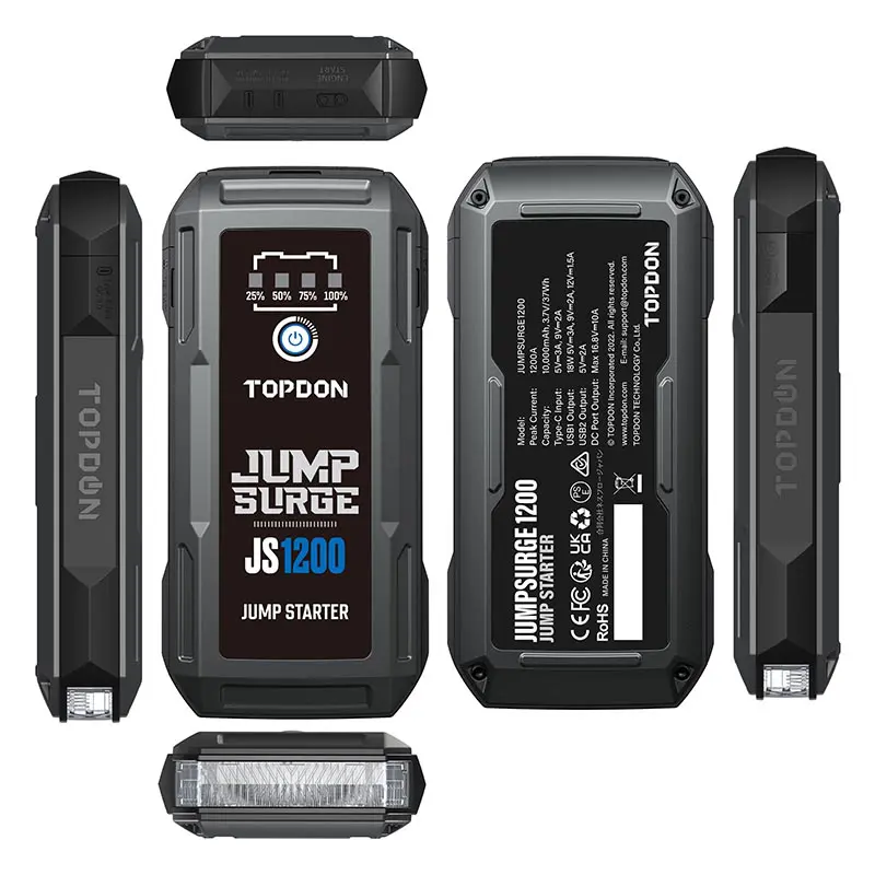 Topdon jump-starter JUMPSURGE1200 - Image 6