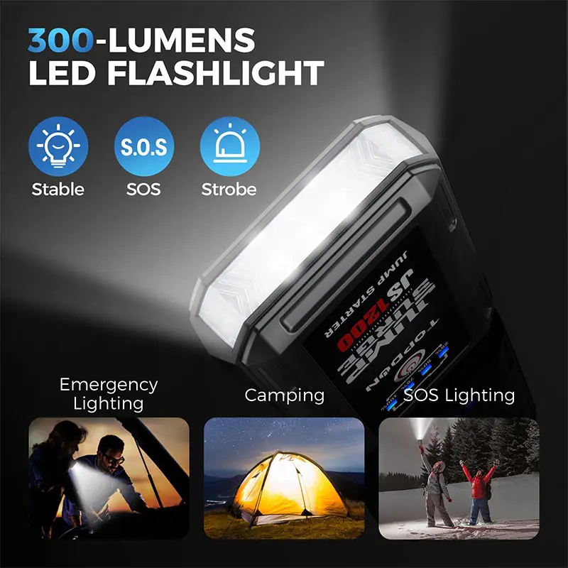 Topdon jump-starter JUMPSURGE1200 - Image 9