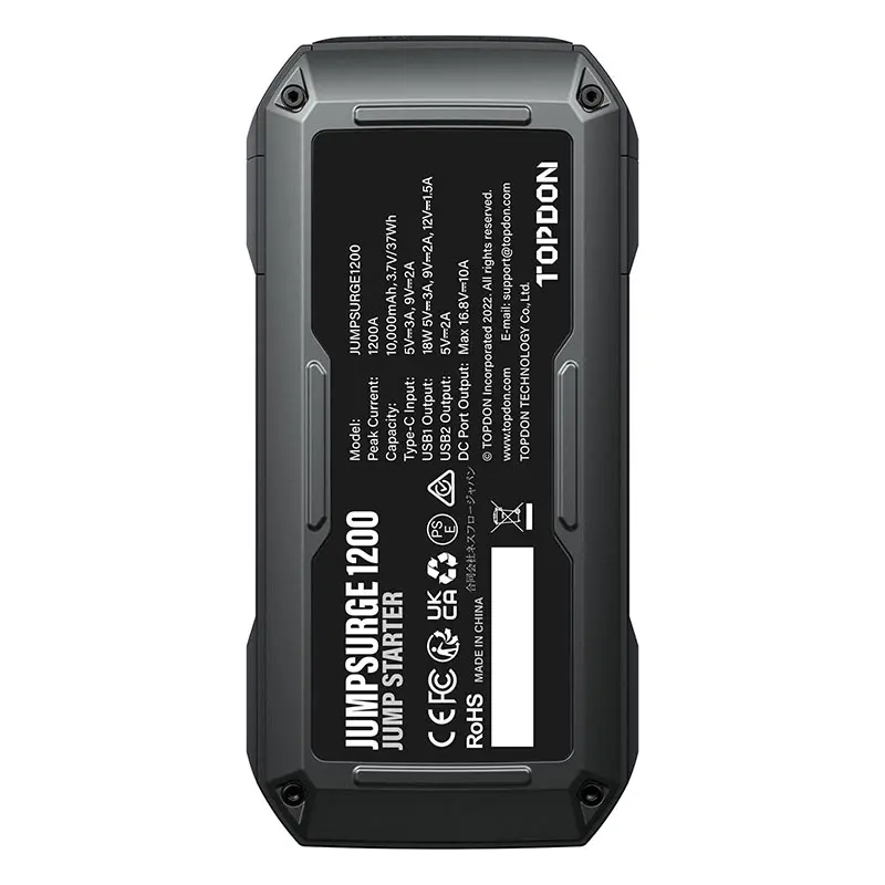 Topdon jump-starter JUMPSURGE1200 - Image 4