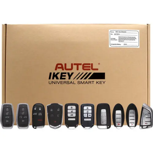 autel key replacement set IKEYTOP10