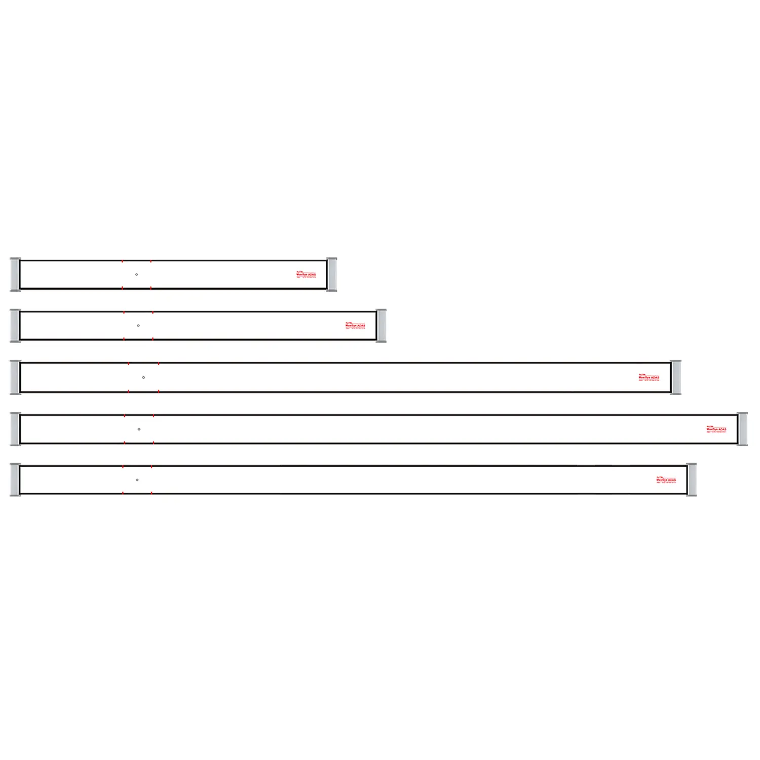 Toyota AVM target strips - Set of 5