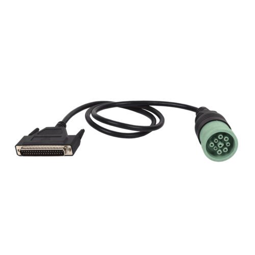 Deutsch 9 Pin Type 2 Green Diagnostics Cable