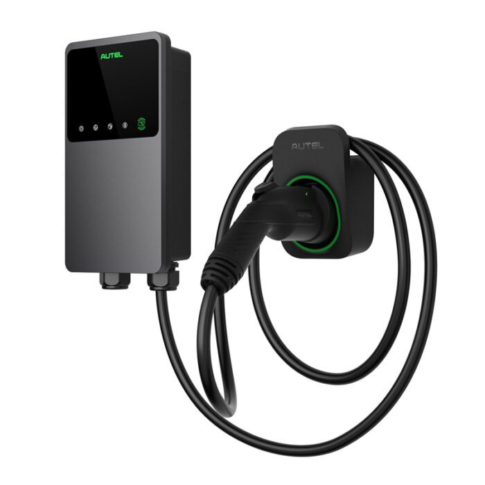 MaxiCharger Home 50A - AC Wallbox EV Charger With Side Holster